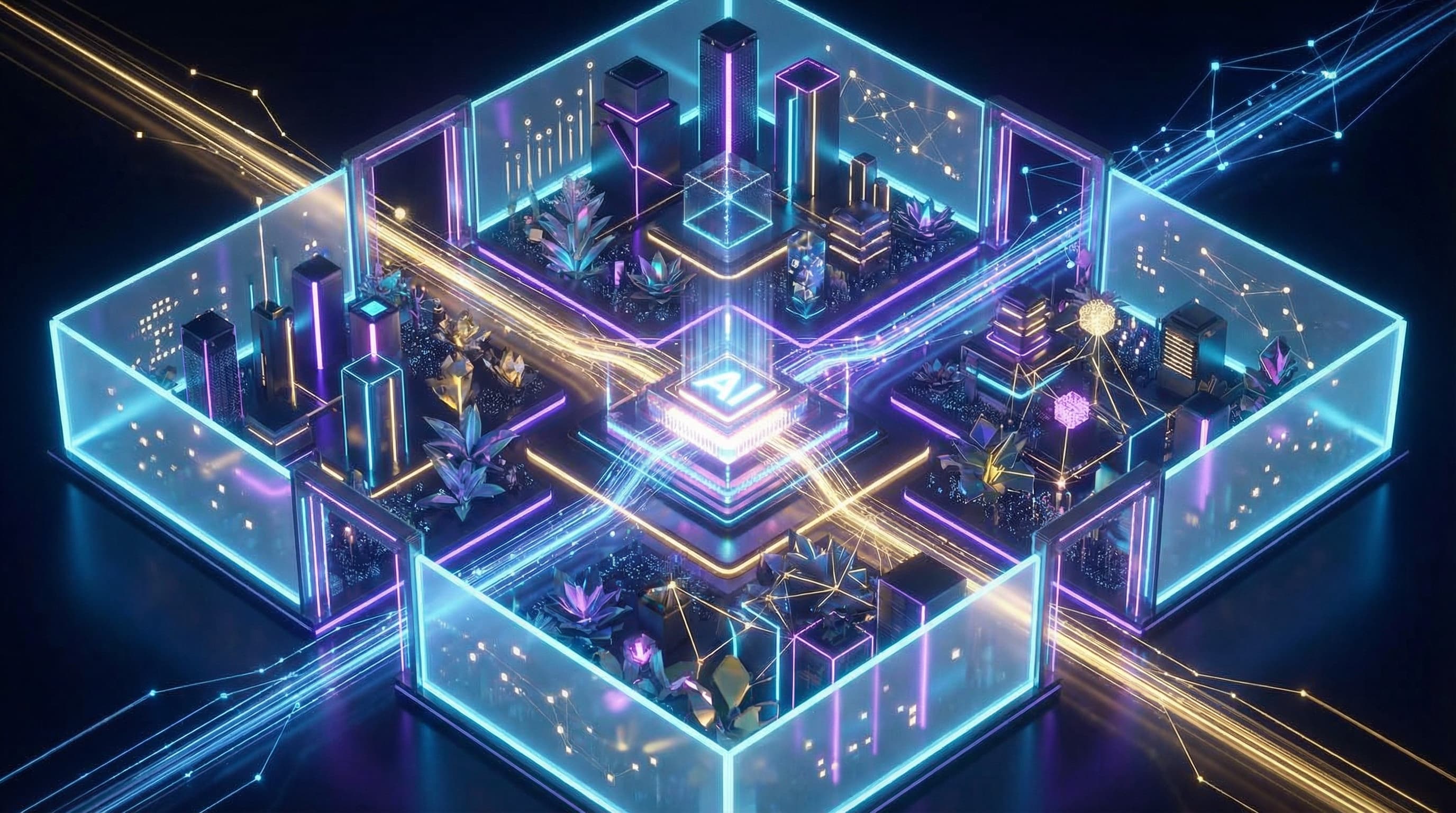 Walled Garden AI Architecture