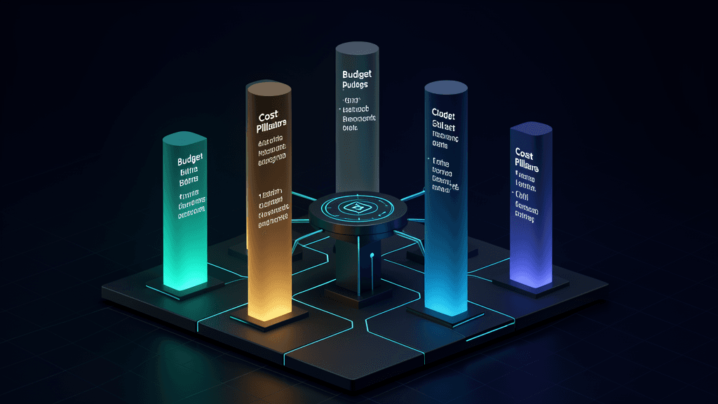 The six cost categories of an AI initiative — from development to ongoing operations