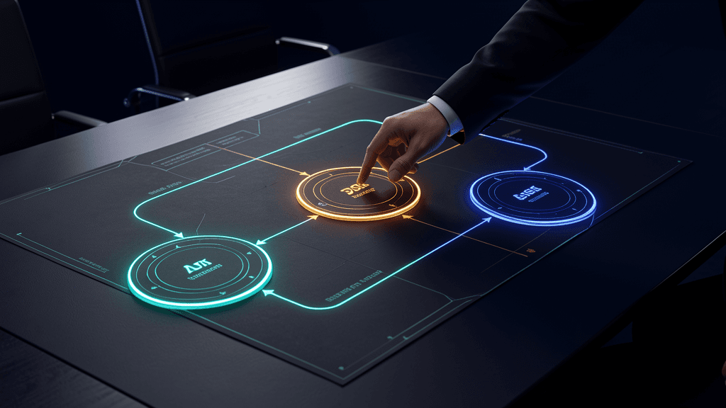 Phased AI investment roadmap — three stages of deliberate, measurable deployment
