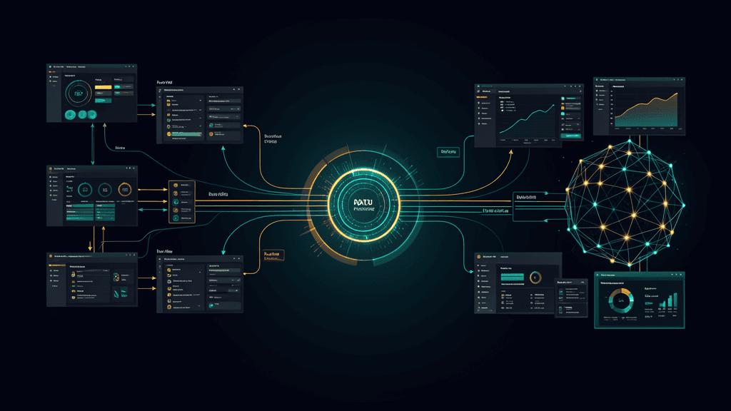 A unified data pipeline feeding both dashboards and AI systems — raw data preserved, transformations documented, access paths clear