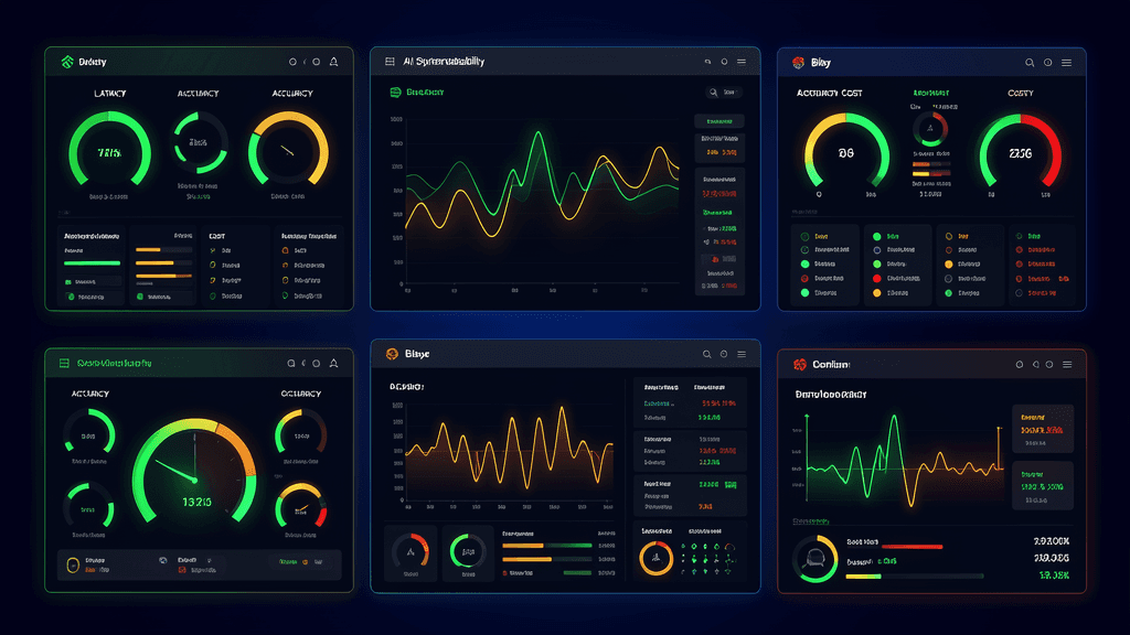 AI observability — four pillars: latency, accuracy, cost, and bias monitoring
