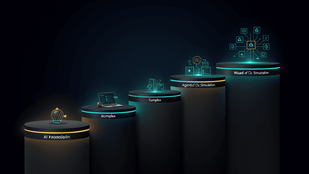 The AI prototyping spectrum — from Wizard of Oz to agentic prototypes