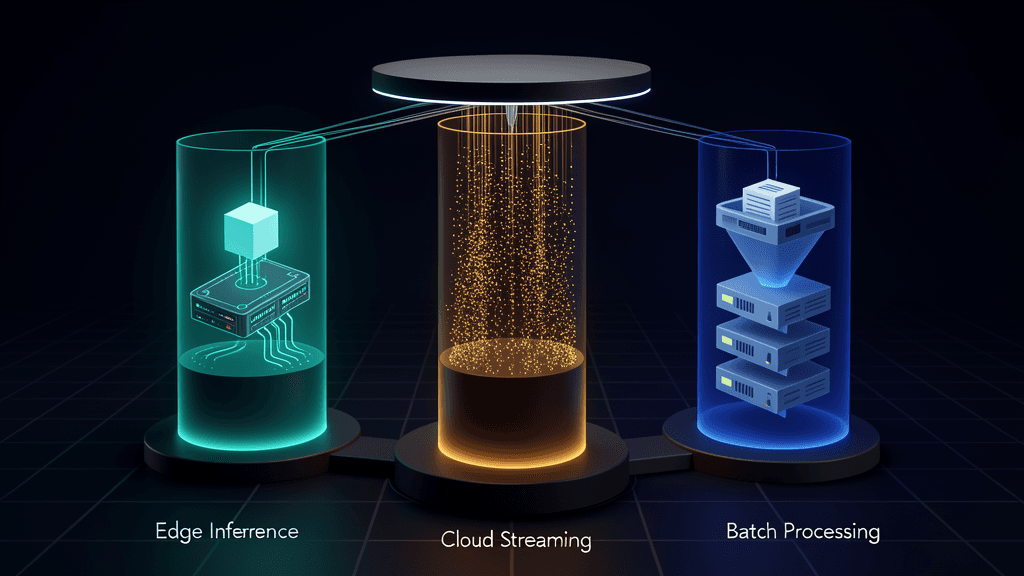AI app architecture patterns — edge, cloud, and streaming compared